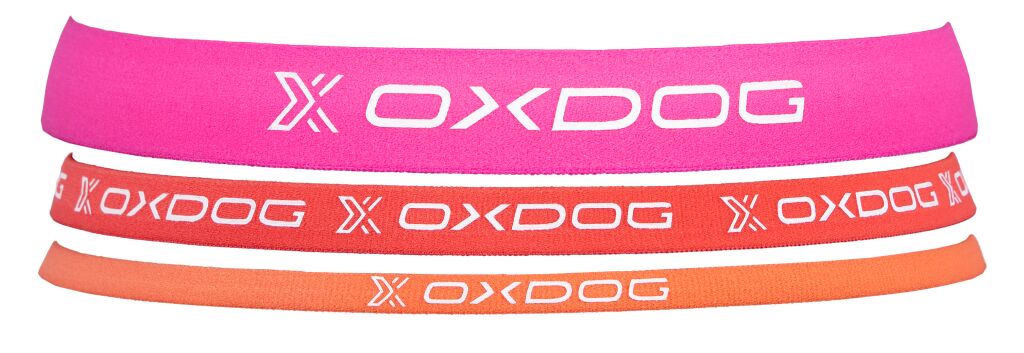 Oxdog PROCESS HAIRBAND 3 PACK Pink/red/orange