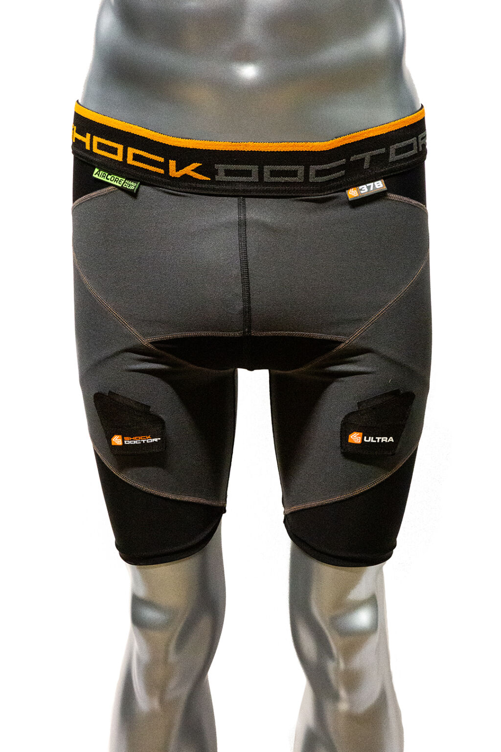 Youth Core Comp Short With Bio-Flex Cup | Protective Compression Shorts | Baseball Hockey Soccer Sports Protection