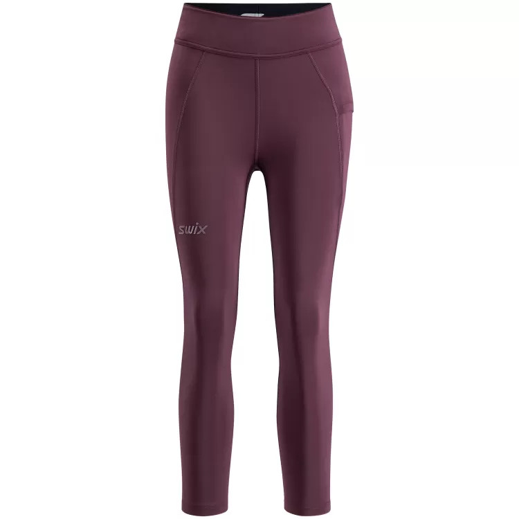 Swix PACE HIGH WAIST CROPPED TIGHTS W