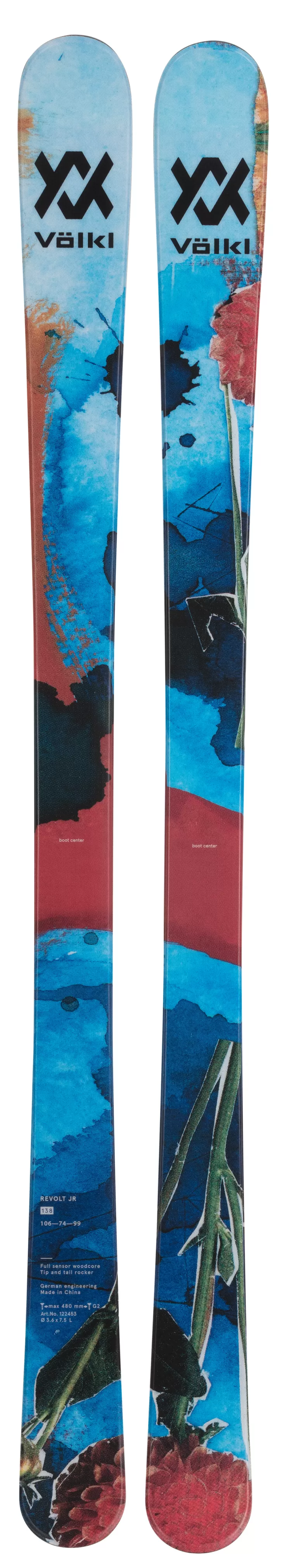 Völkl REVOLT JR VMOTION + 7.0 VMOTION SIDE