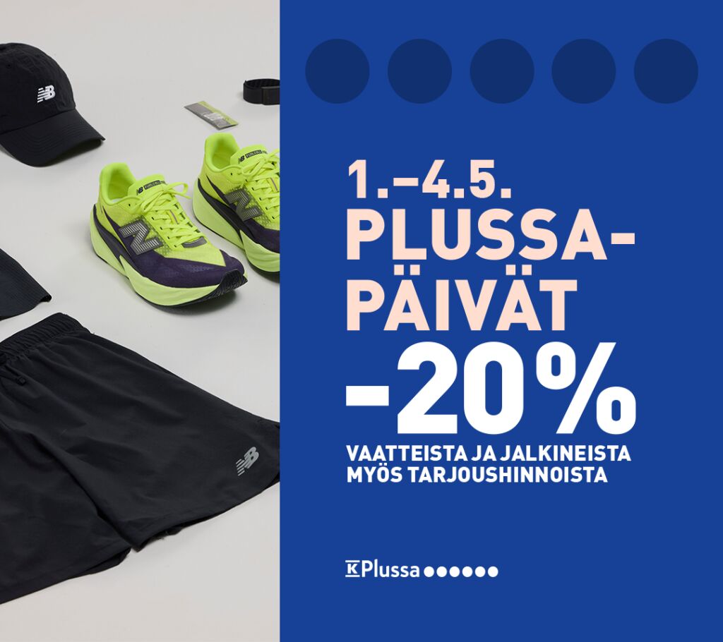 Kaikki vaatteet ja kengät -20%