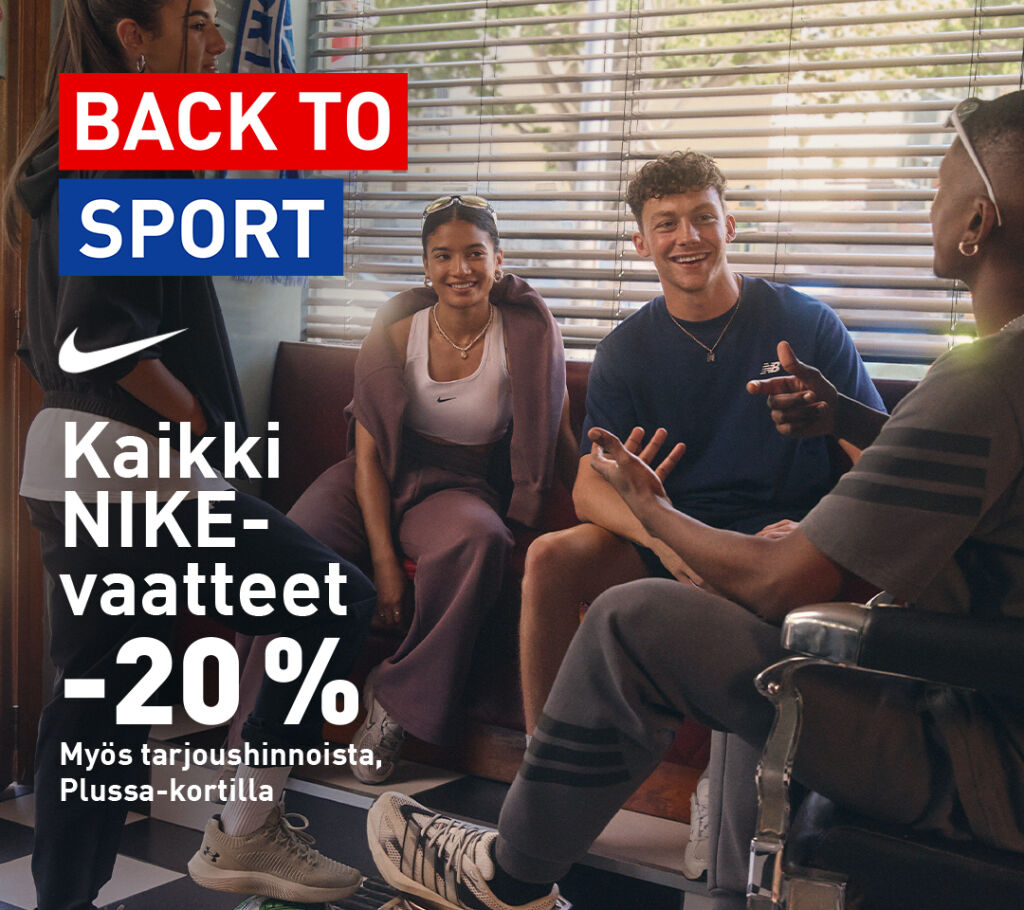 Kaikki Nike-vaatteet -20%