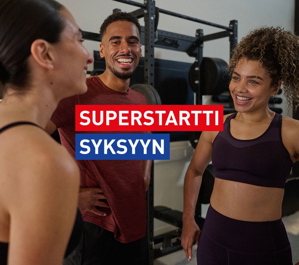 Superstartti syksyyn Intersportista.