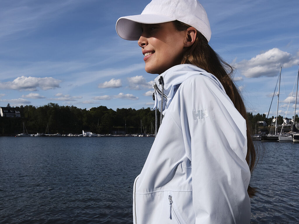 Helly Hansen valkoinen kevättakki