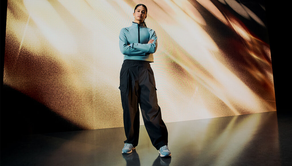 Under Armour men walking